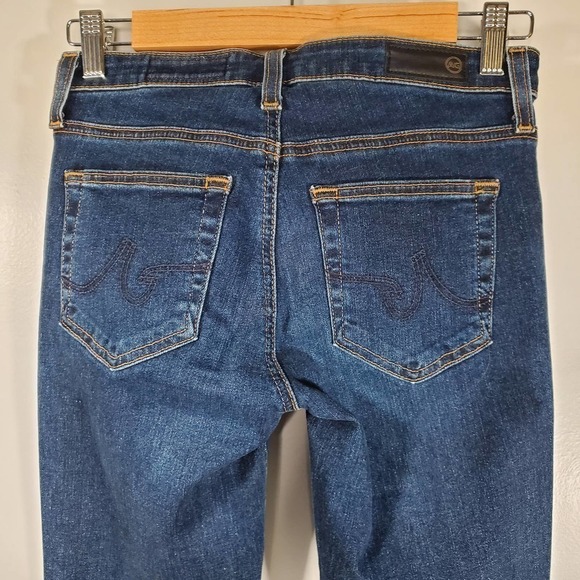AG Adriano Goldschmied The Prima Ankle Cigarette Ankle Skinny Jeans Dark 24R - Picture 7 of 11